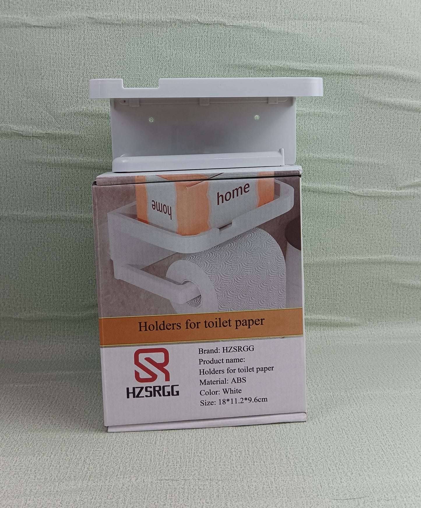 HZSRGG Holders for toilet paper Toilet tissue holder Toilet shelf drawer paper roll box no punch toilet paper box wall mounted paper towel holder