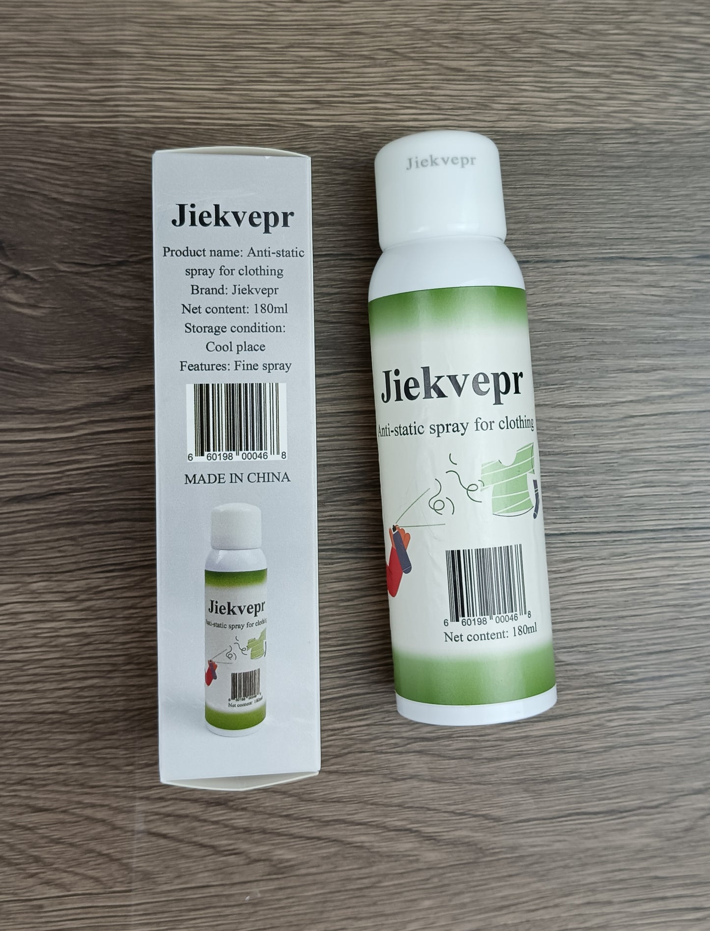 Jiekvepr Anti-static spray for clothing Anti-static Spray Hair Static Clothes Long-lasting Fragrance Static Removal Magic Clothing Wrinkle Fragrance Softener