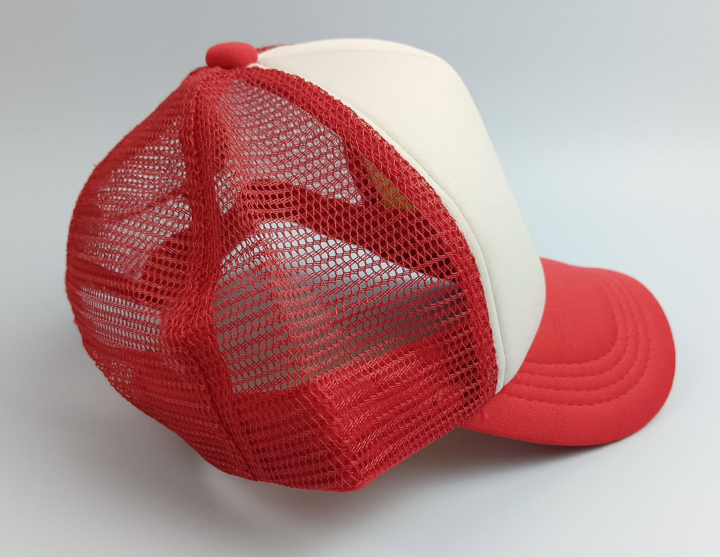 Jisekhua caps casual hat DIY do logo outdoor travel sun hat children summer breathable sponge mesh cap