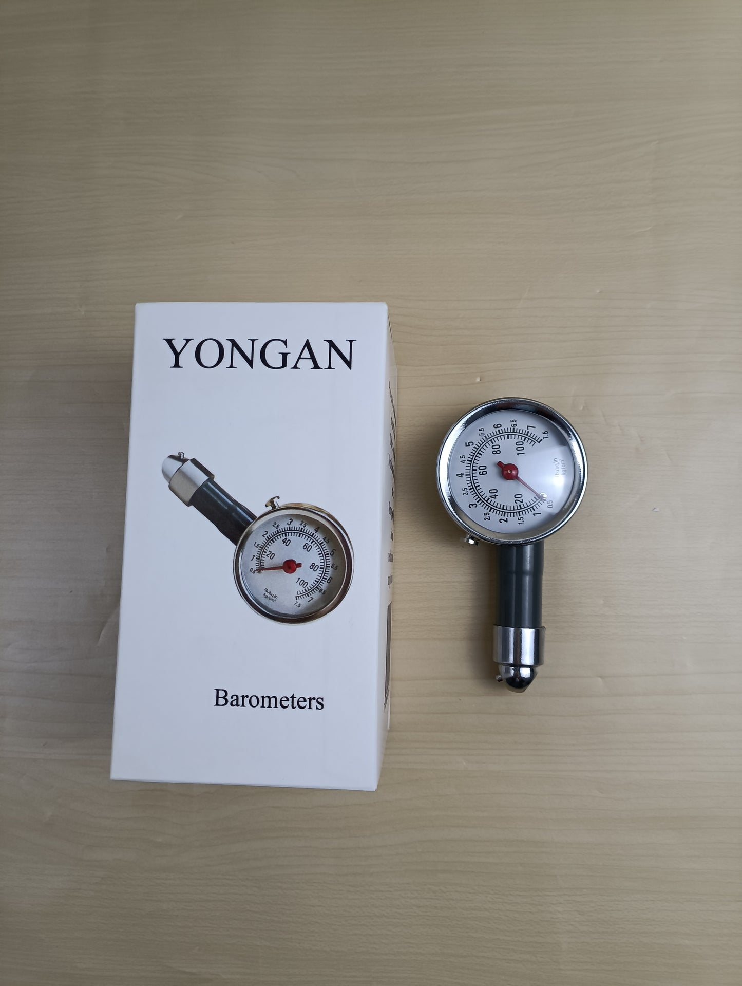 YONGAN Barometers Barometer High Precision Portable Car Tire Pressure Monitor Digital Tire Pressure Gauge Tire Pressure Gauge for Car