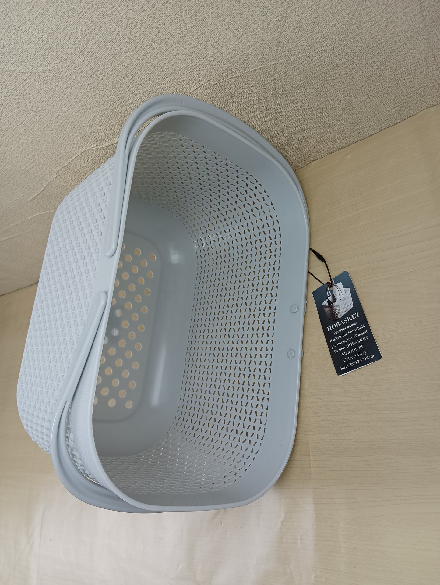 HOBASKET Baskets for household purposes, not of metal Bath Baskets Household Baskets Dormitory Bathroom Wash Baskets Bath Baskets Toiletries Baskets Household Baskets