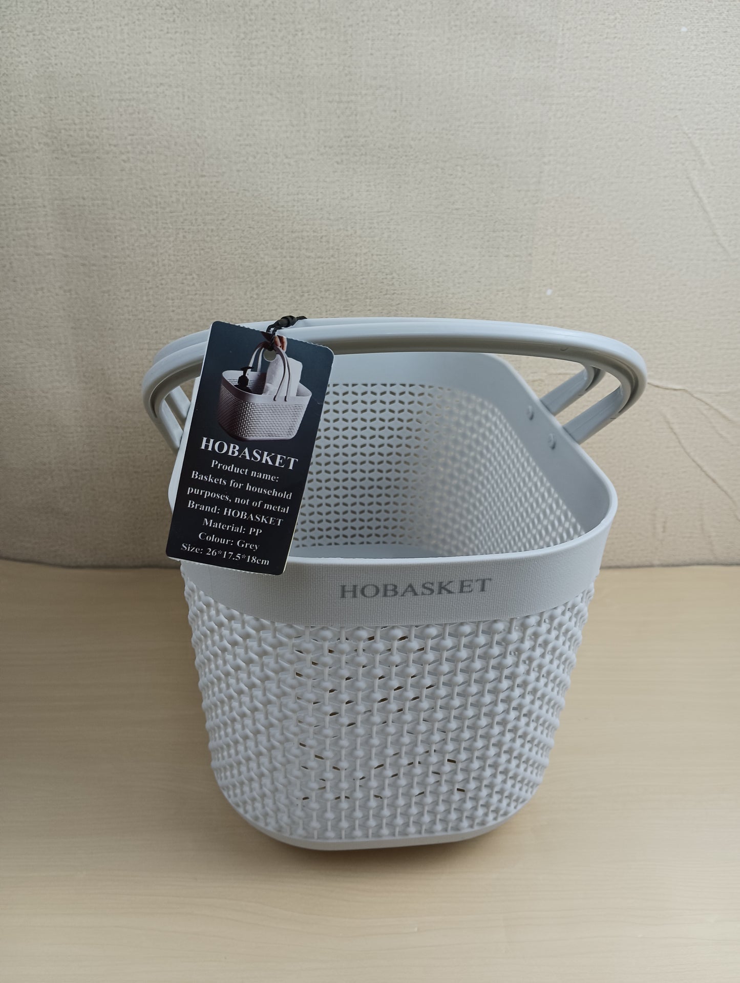 HOBASKET Baskets for household purposes, not of metal Bath Baskets Household Baskets Dormitory Bathroom Wash Baskets Bath Baskets Toiletries Baskets Household Baskets