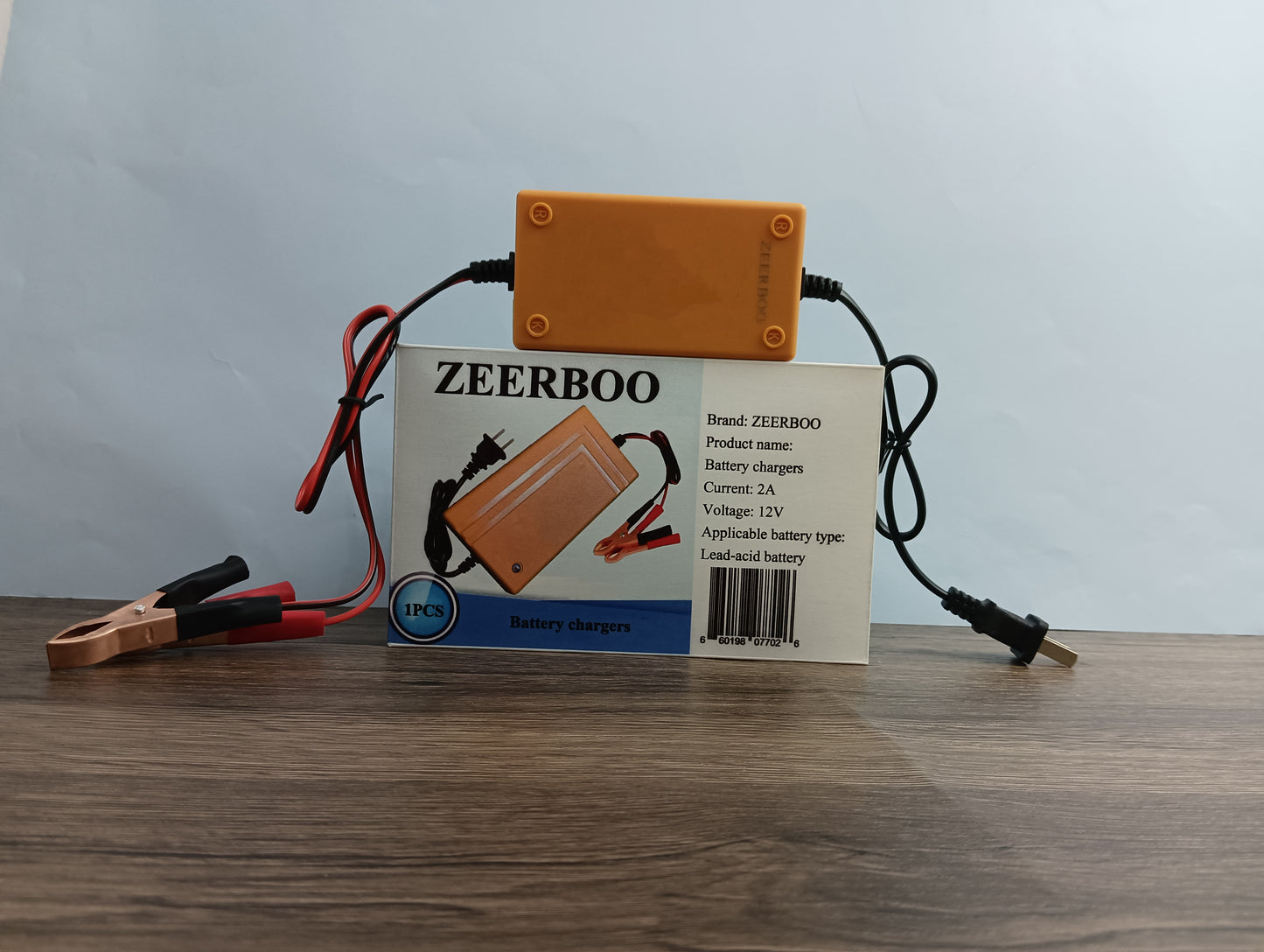 ZEERBOO Battery chargers car battery charger universal lead acid battery scooter 12 volt smart charger