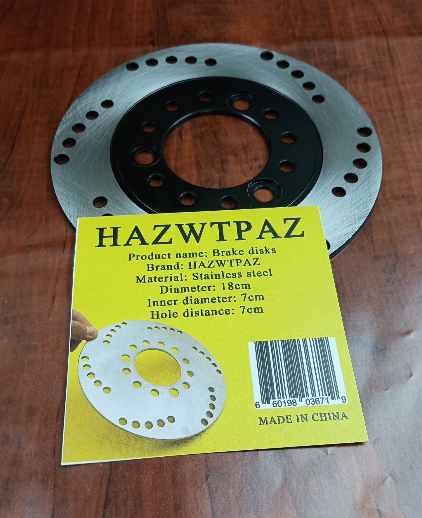 HAZWTPAZ Brake disks Quad Bike Beach Bike Conversion Parts Brake Discs 160MM for Little Bull Little Dinosaur 160mm Disc Brake Discs Brake Discs