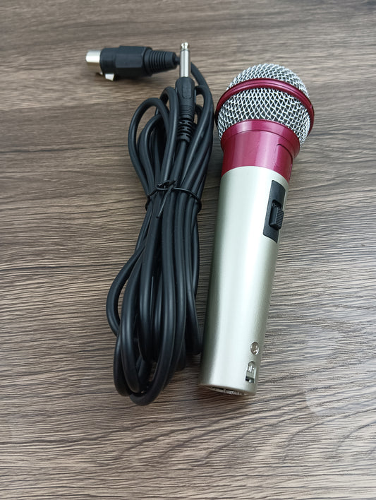 Aplsinvivi microphones with cable 3.5 meters trolley sound microphone home ktv special amplifier DVD karaoke singing wired microphone