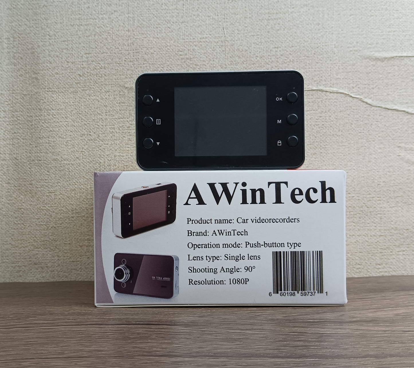 AWinTech Car videorecorders car recorder HD night vision reverse image electronic dog IPS touch screen cycle video electronic dog all in one