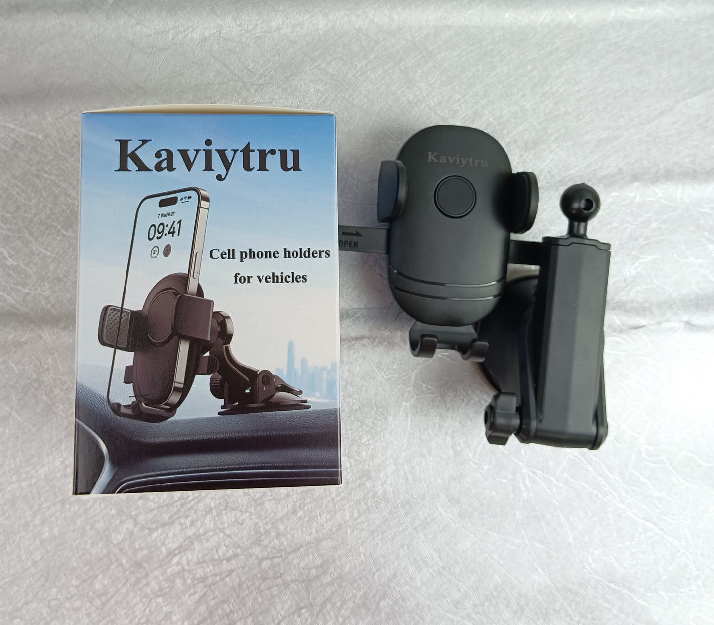 Kaviytru Cell phone holders for vehicles car cell phone holder car with universal universal navigation support drive support clip car in the car on the car stickers