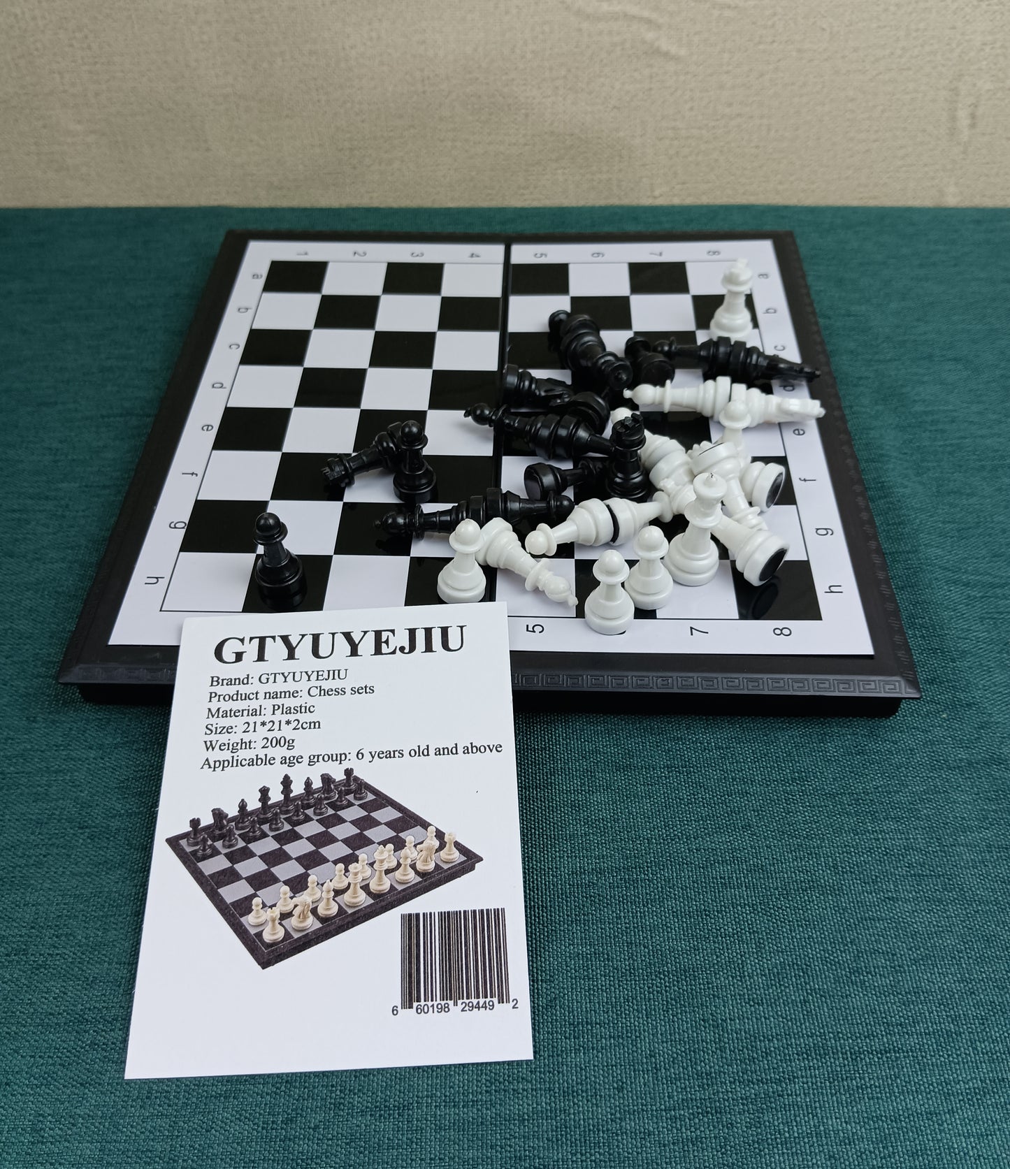 GTYUYEJIU Chess sets Magnetic Chess Tournament Chess Children Mini Student Beginner Adult Portable Chess Board