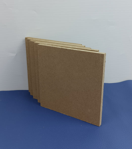 MarbbNest Chipboard High Density Fiberboard Sub Photo Frame Backboard High Density Board Synthetic Wooden Sheet Slim Sandbox Round Decoration Sheet