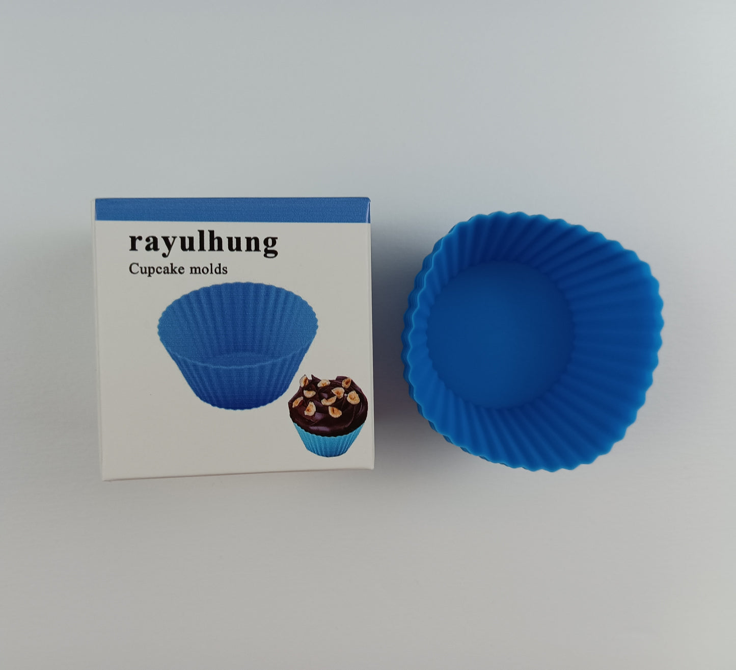 rayulhung Cupcake molds food grade silicone cake molds high temperature resistant baby steam cake molds rice cake molds can be steamed and baked cups