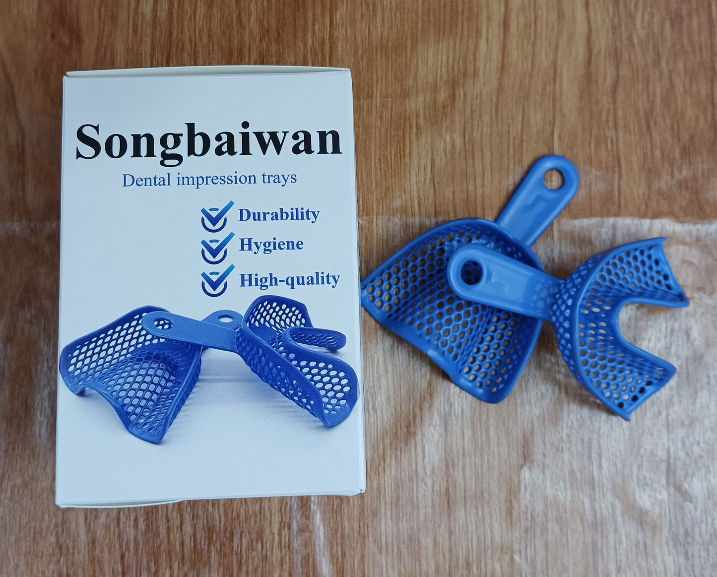 Songbaiwan Dental impression trays dental disposable tray mold impression film tray tray material tray impression material plastic steel plaster oral molds