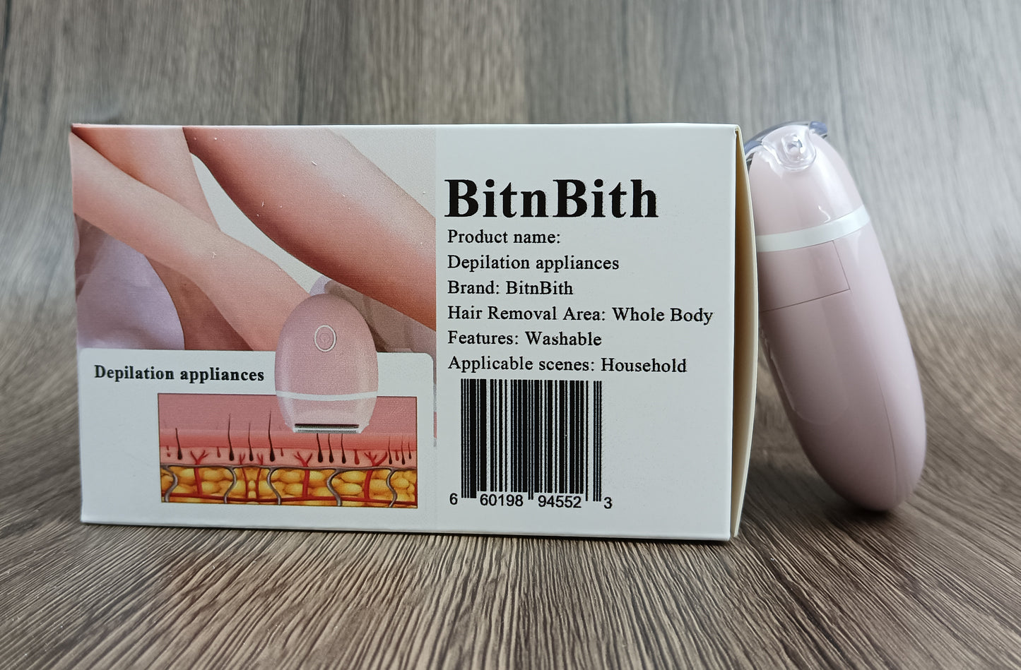 BitnBith Depilation appliances ladies epilator electric shaver private underarms face lip hair leg hair shaver knife epilator whole body universal