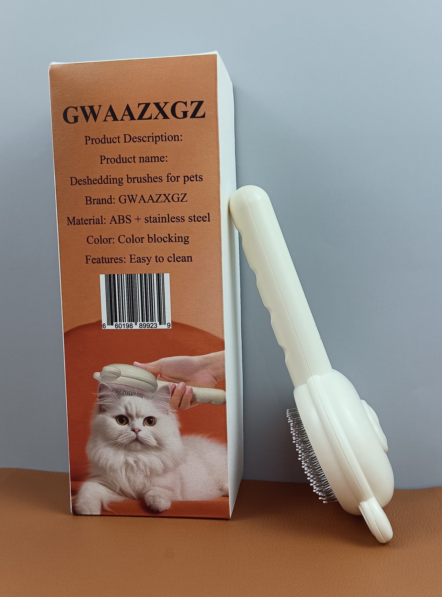 GWAAZXGZ Deshedding brushes for pets universal pet comb pets special de-fluffing brush jerk cat artifact needle comb dog cat long hair portable cleaning supplies