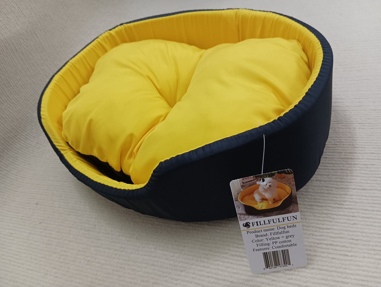 Fillfulfun Dog beds dog kennel winter removable and washable thickened pet kennel dog bed cat kennel teddy bichon small dog medium dog pet mat