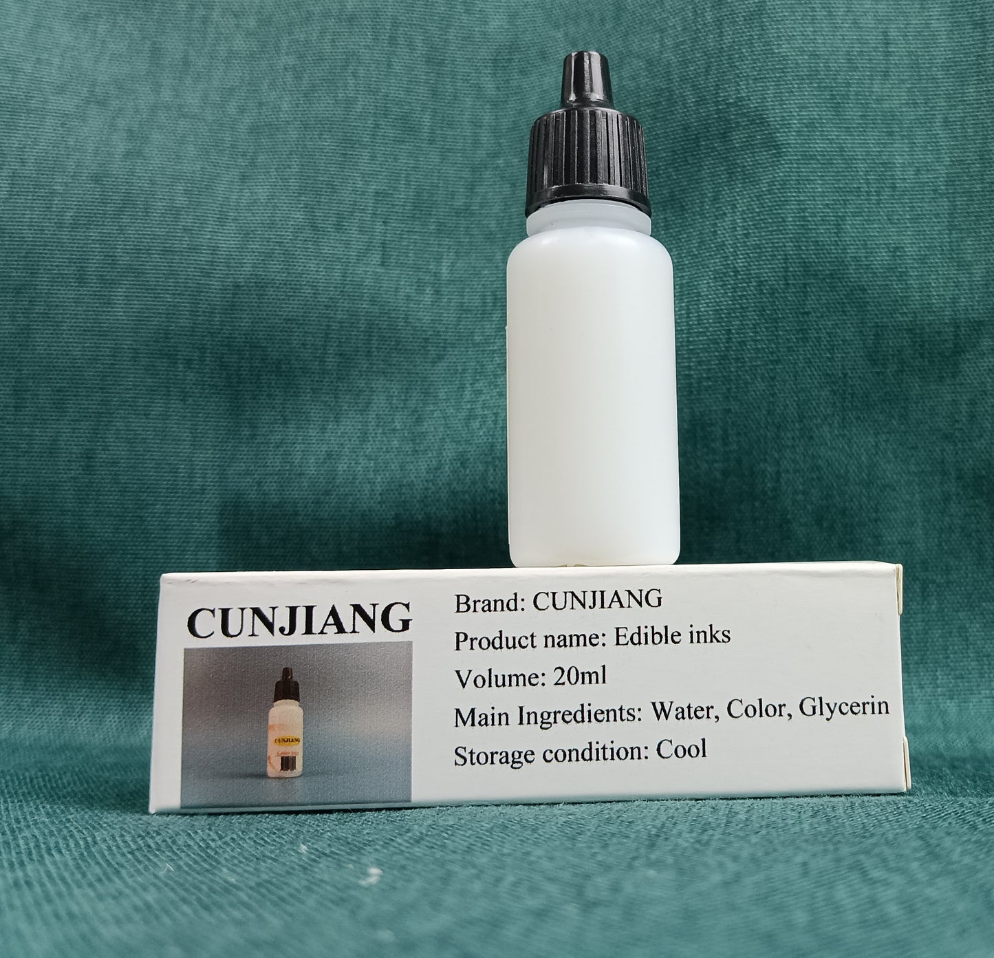 CUNJIANG Edible inks food coloring food grade baking cake cream coloring ink laminating flip candy coloring liquid water and oil dual-use coloring agent