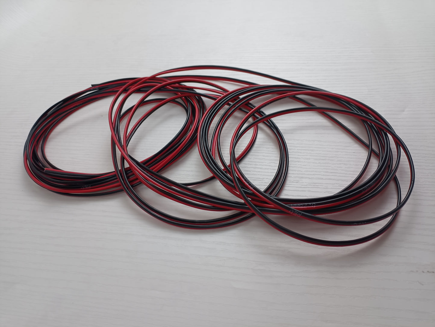 LNTYWJG Electric wires and cables red and black bi-color wires car wires truck car side light special wire audio parallel wire outdoor light bulb power cord universal wire and cable