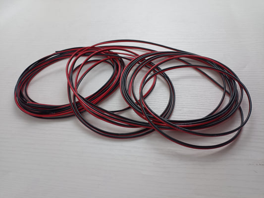 LNTYWJG Electric wires and cables red and black bi-color wires car wires truck car side light special wire audio parallel wire outdoor light bulb power cord universal wire and cable