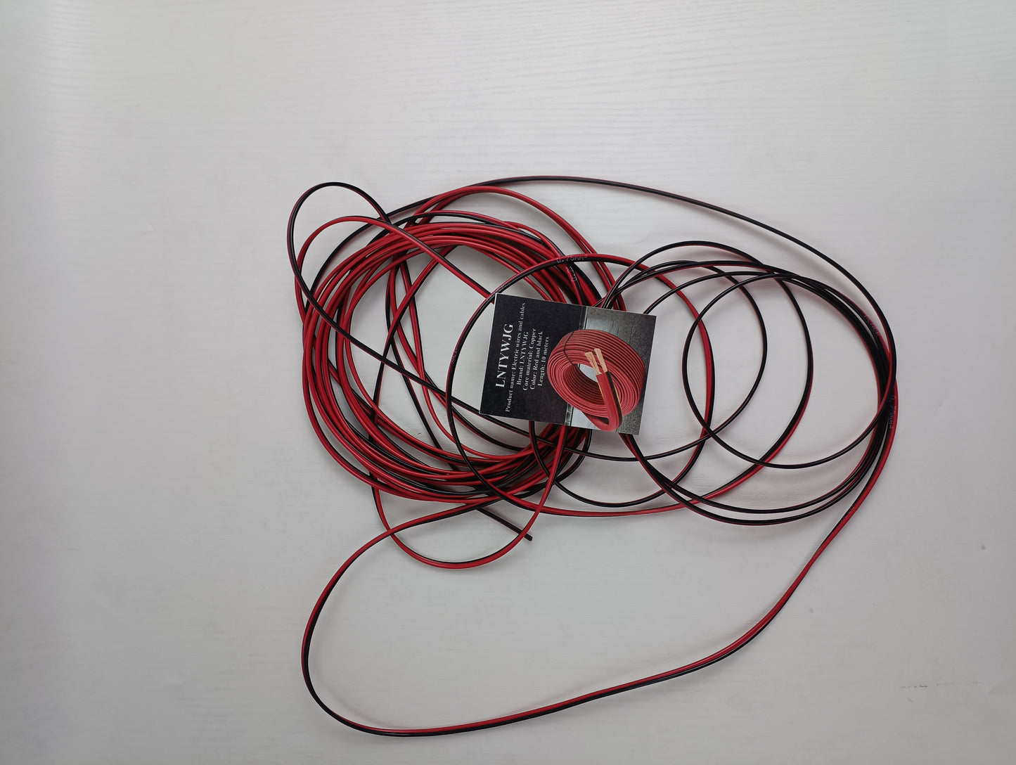 LNTYWJG Electric wires and cables red and black bi-color wires car wires truck car side light special wire audio parallel wire outdoor light bulb power cord universal wire and cable