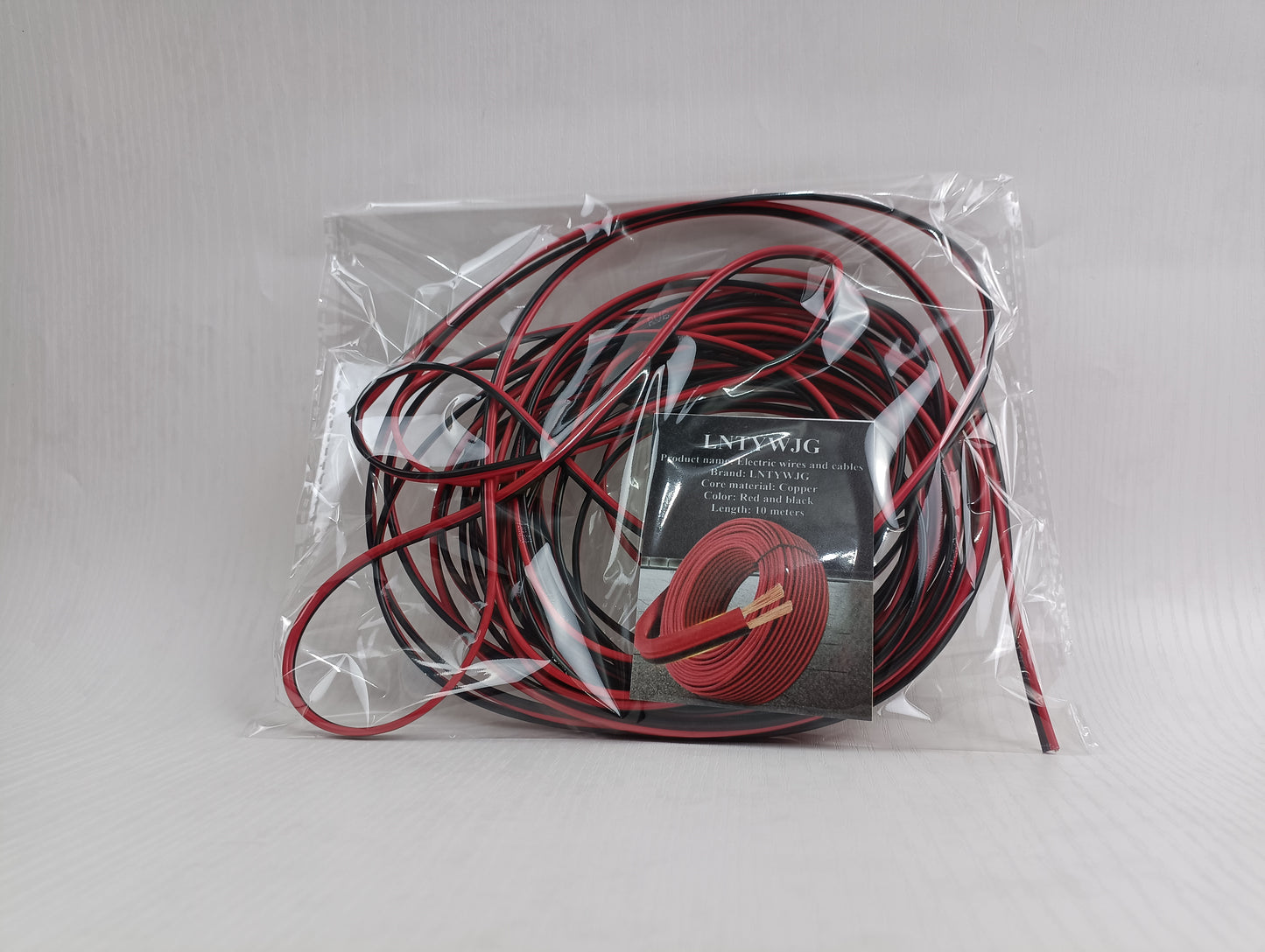 LNTYWJG Electric wires and cables red and black bi-color wires car wires truck car side light special wire audio parallel wire outdoor light bulb power cord universal wire and cable