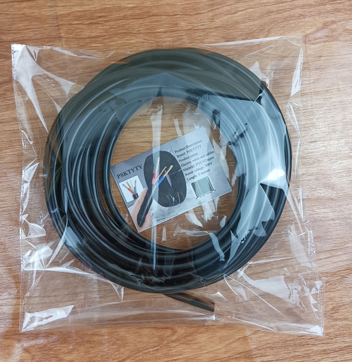 PSKTYTY Electric wires and cables Outdoor wire and cable line 6 square sheathed wire soft wire cord household multi-core wire sunscreen