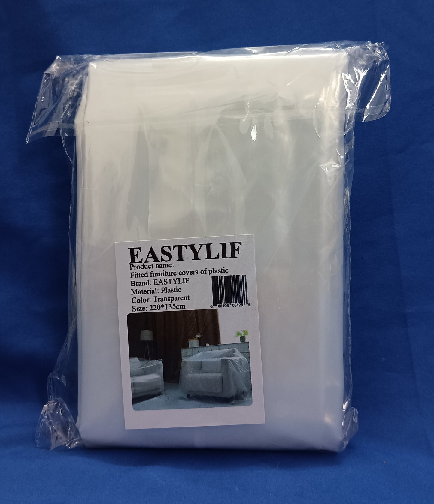 EASTYLIF Fitted furniture covers of plastic thickened transparent sofa cover cover home waterproof cover diaper disposable dustproof cover furniture cover cover bed cover full enclosure