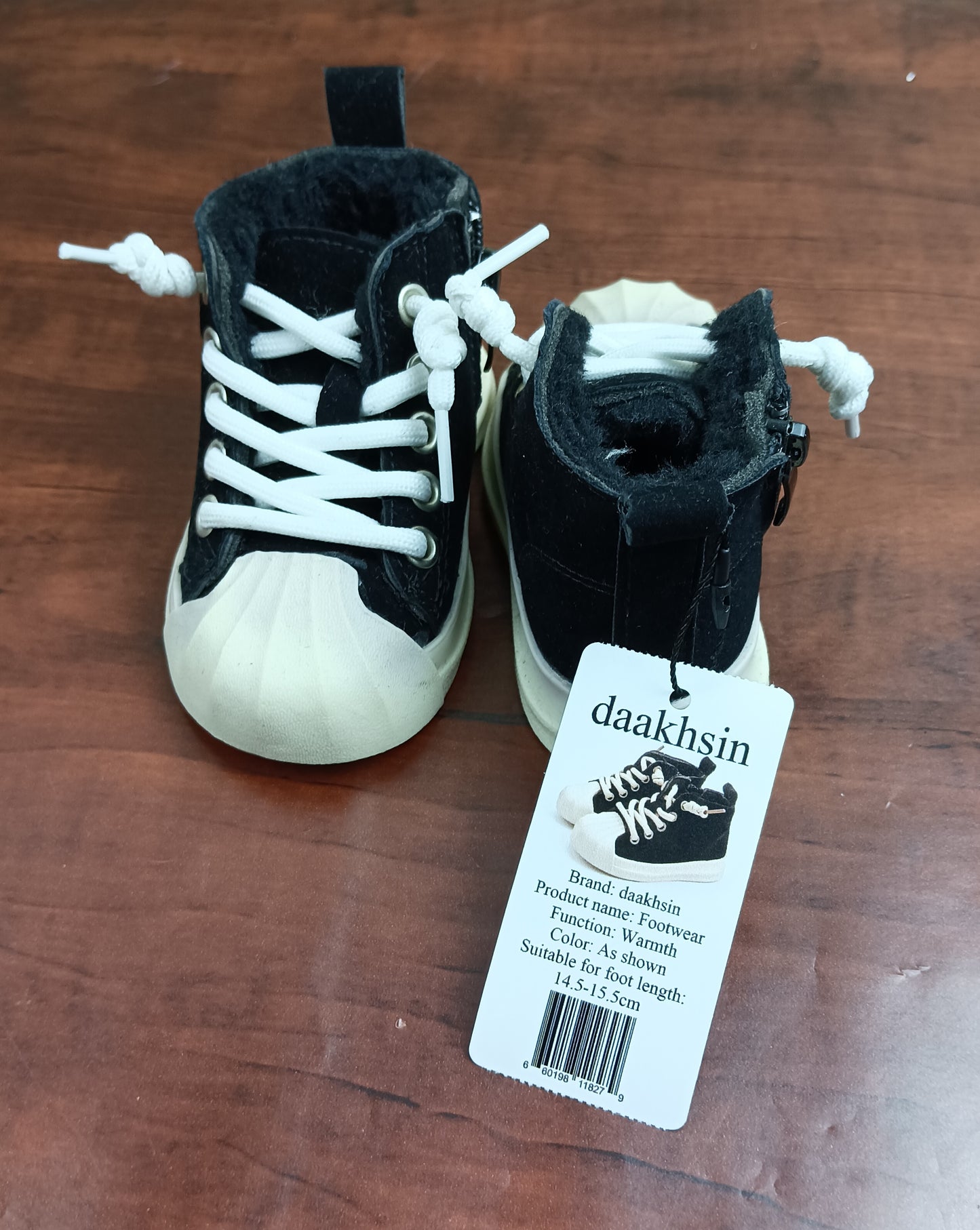 daakhsin Footwear Spring and Autumn new female baby shoes children's soft bottom toddler high top baby single shoes boys shoes