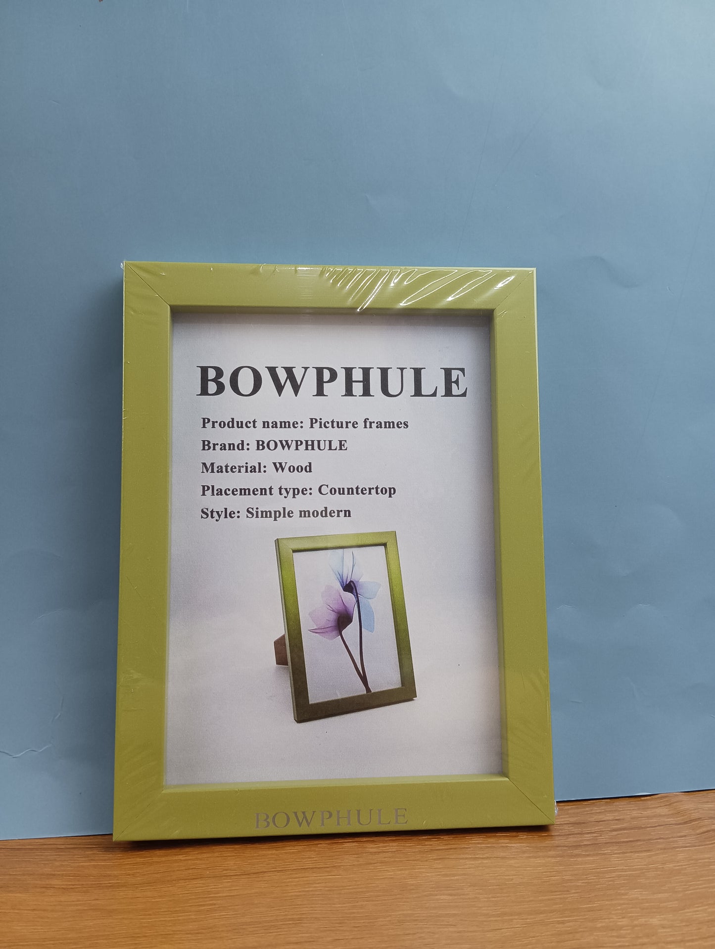 BOWPHULE picture frames Simple small fresh photo frame table hanging wall photo frame ornament photo frame