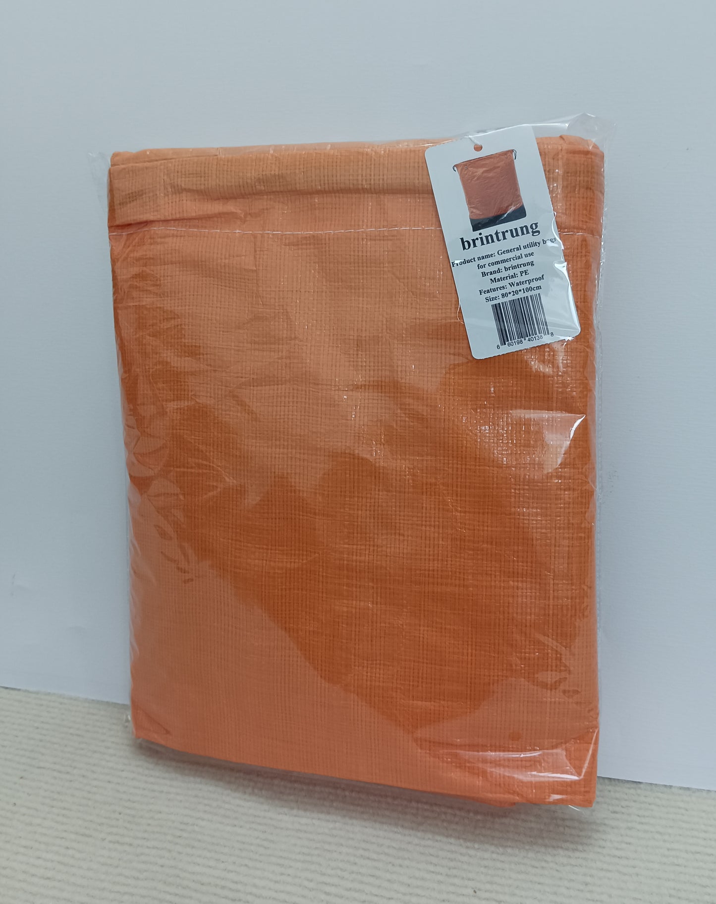 brintrung General utility bags for commercial use items transit environmental protection bags waterproof recycling use moving large thickened wear-resistant woven bags