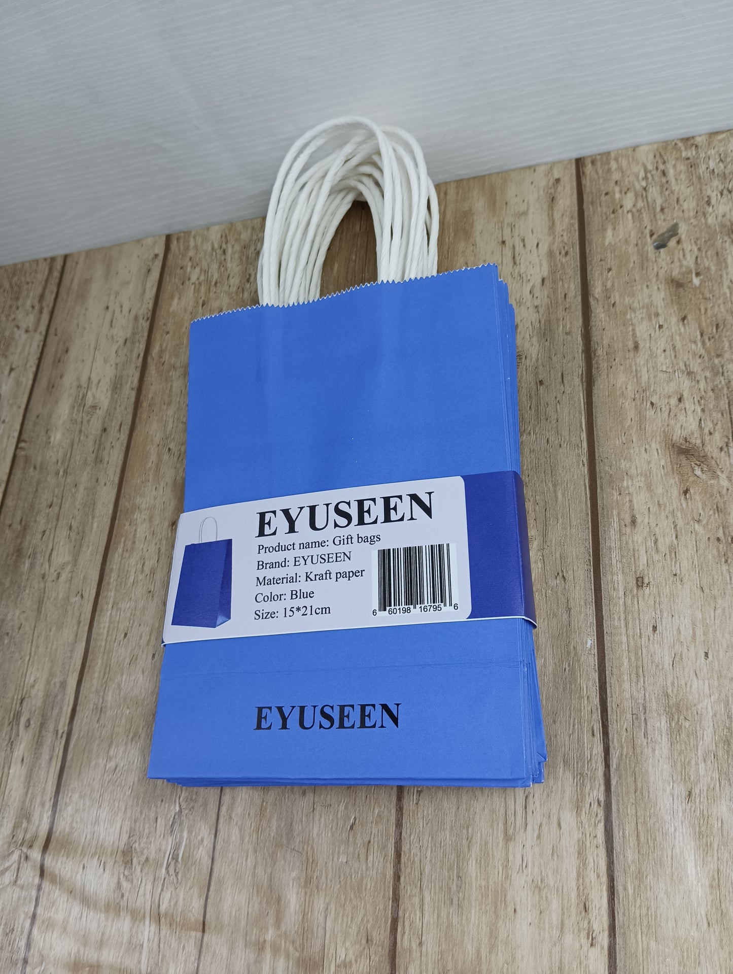 EYUSEEN Gift bags kraft paper handbags takeaway bags baking milk tea barbecue food paper bags diy printing logo gift bags