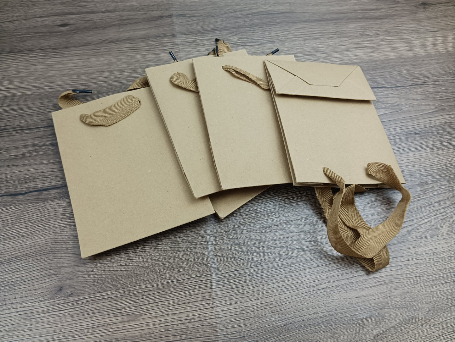 felinlova Gift bags kraft paper handbags wholesale takeaway bags baking milk tea barbecue food paper bags printing logo customized