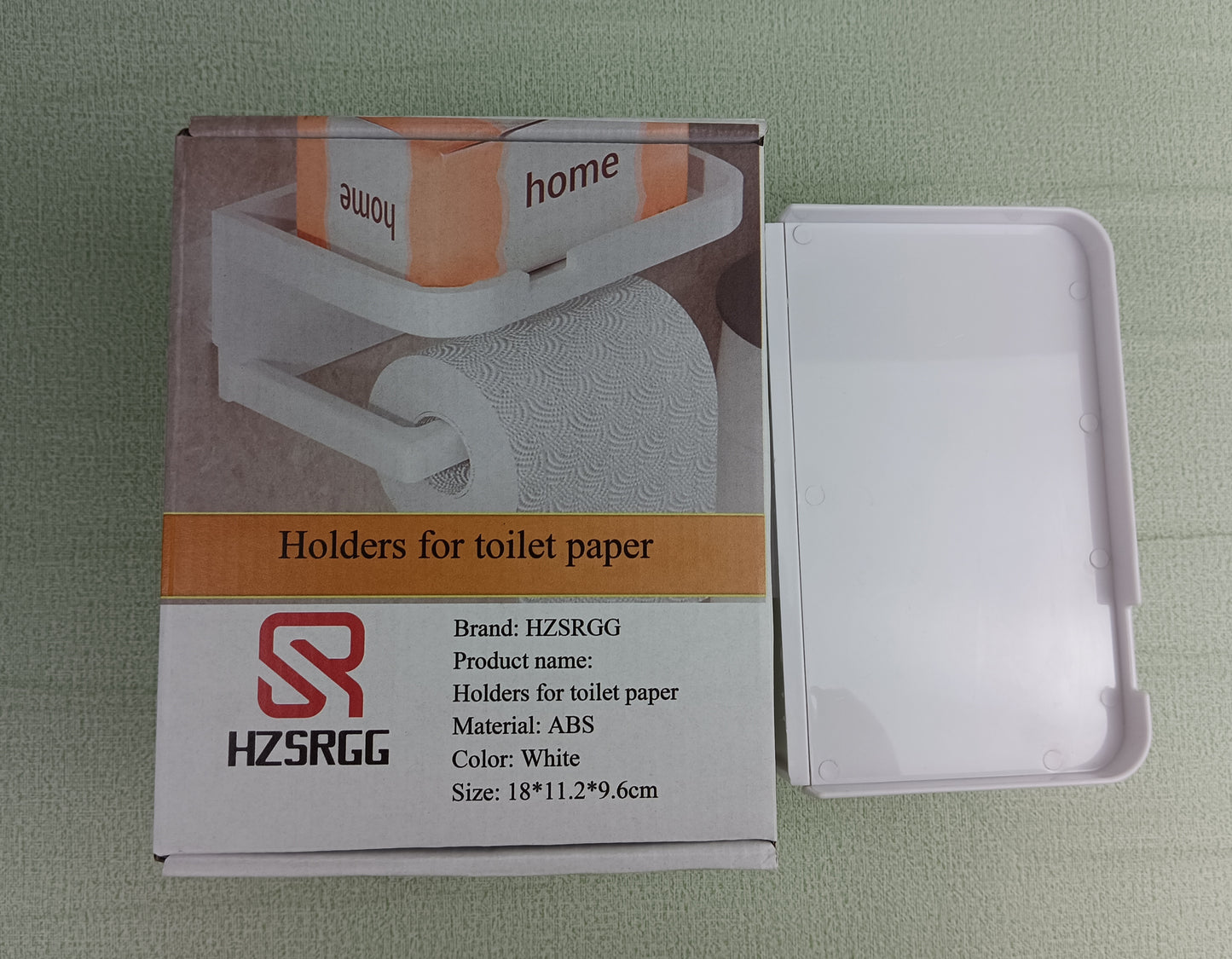 HZSRGG Holders for toilet paper Toilet tissue holder Toilet shelf drawer paper roll box no punch toilet paper box wall mounted paper towel holder