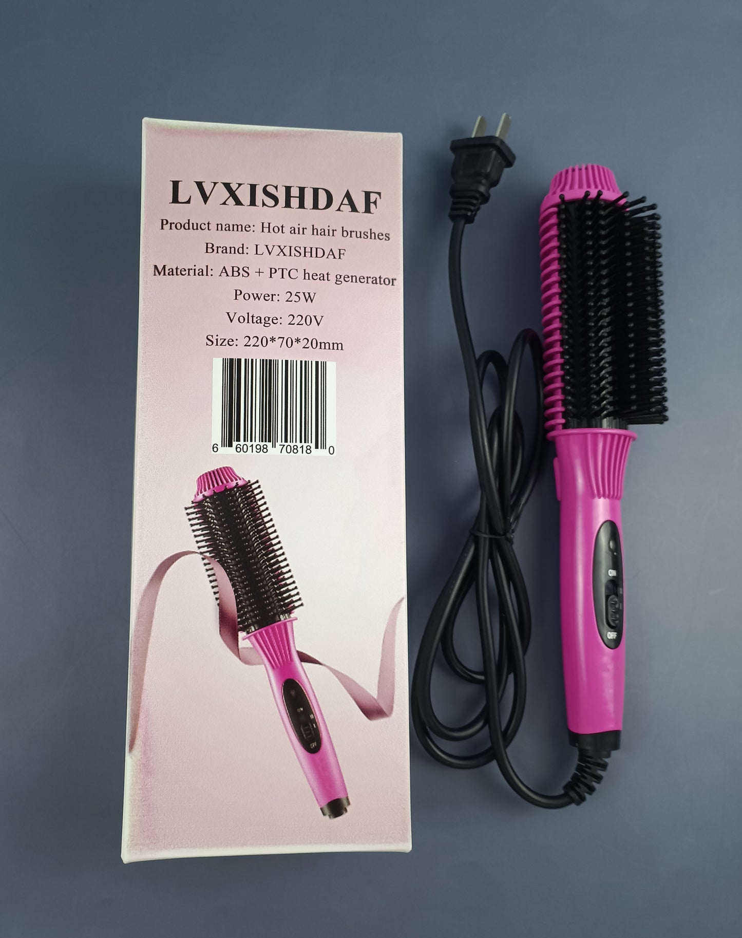 LVXISHDAF Hot air hair brushes Heated hair straightening comb hair straightener curling straight not hurt hair straight pulling splint electric curling comb straight hair comb hot air comb