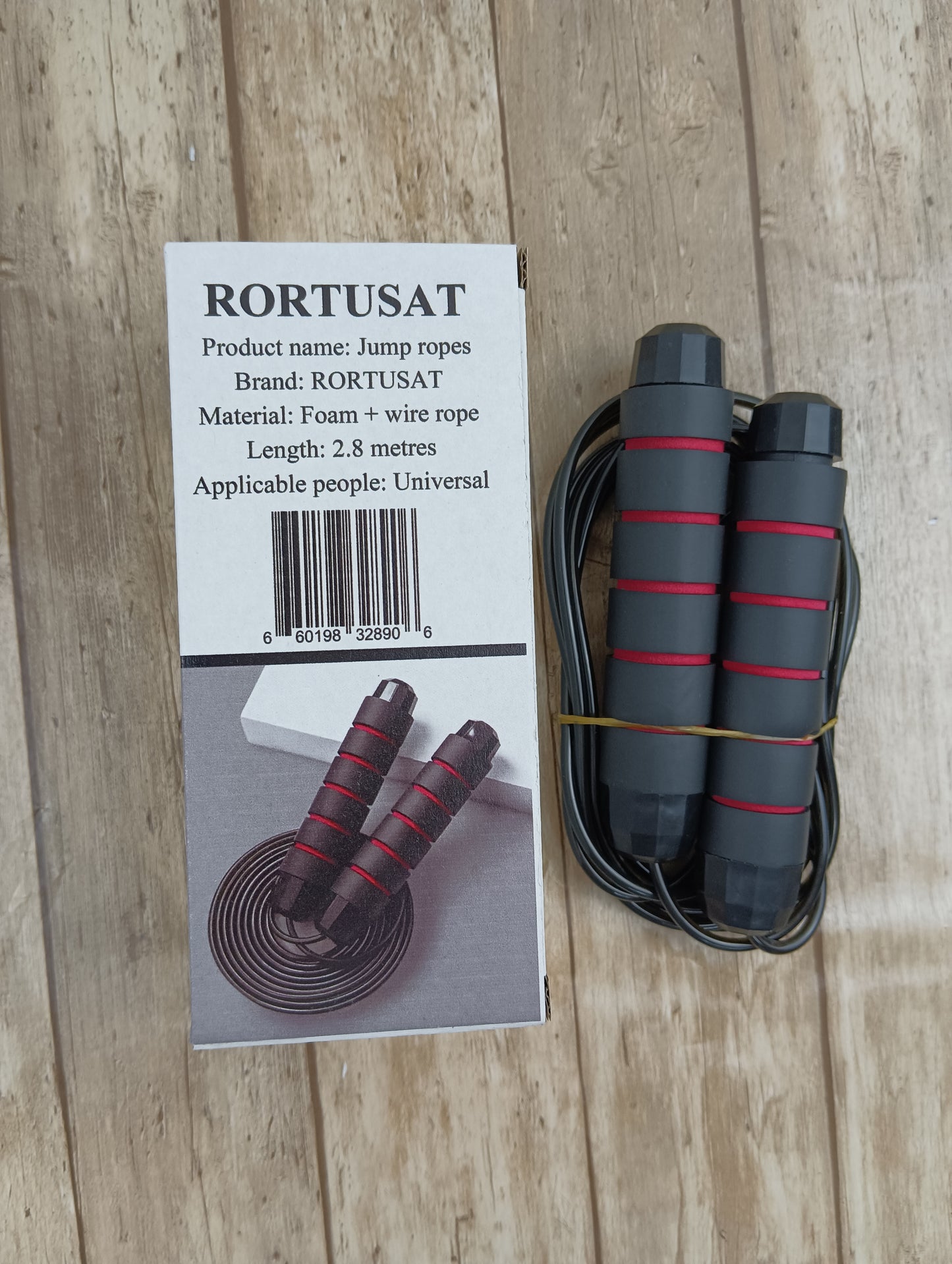 RORTUSAT Jump ropes universal jump rope for students special special weight standard sports fitness fat burning female weight loss male burst sweat adult jump rope