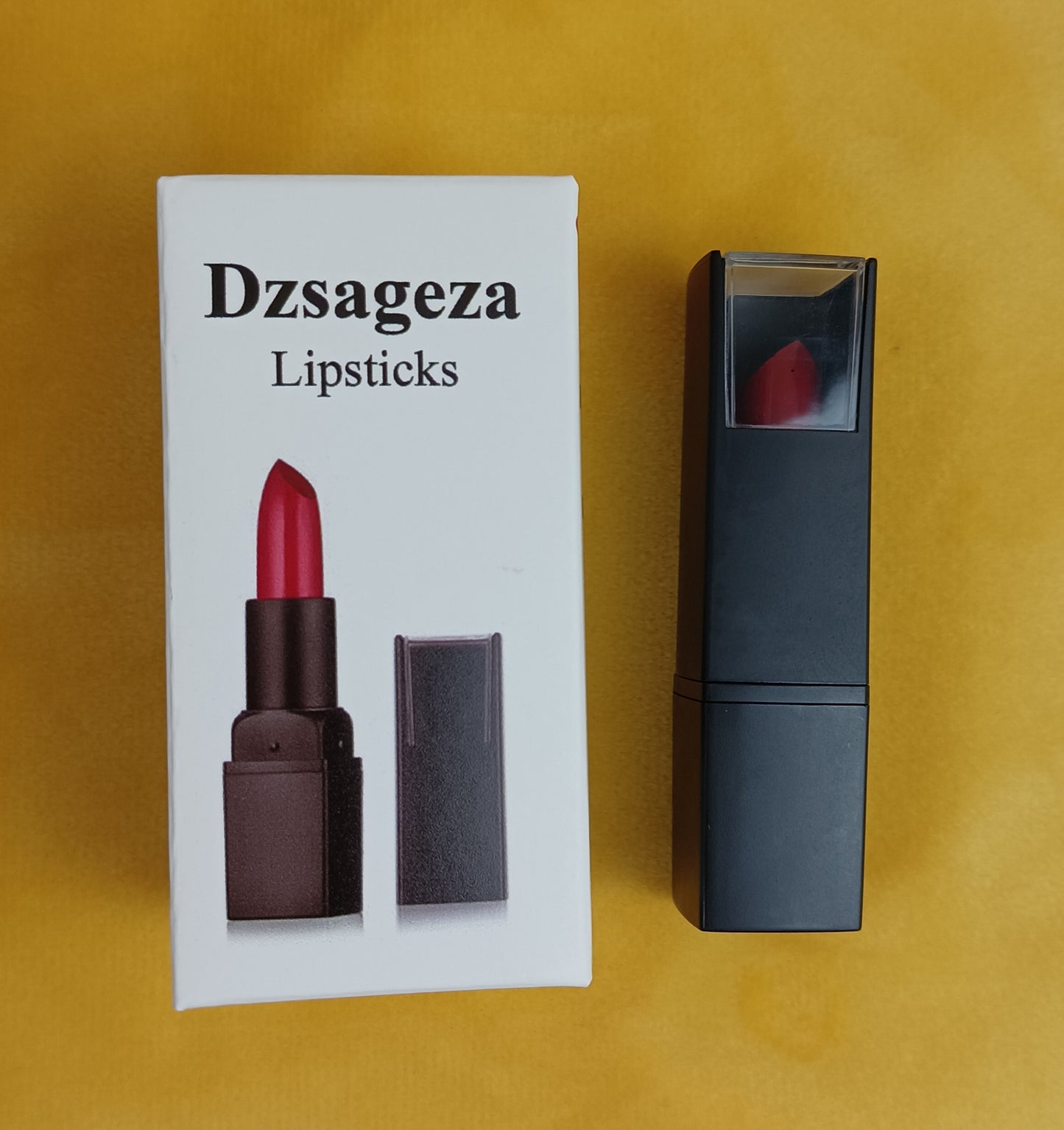 Dzsageza Lipsticks Silky Moisturizing Lipsticks Easy Color Waterproof Non-Stick Velvet Air Lip Glaze Lipstick Makeup Available