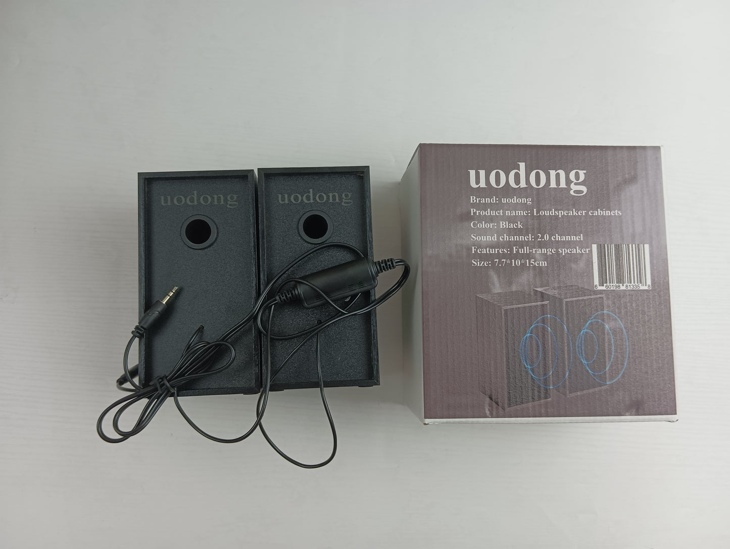 uodong Loudspeaker cabinets wired computer audio home desktop laptop universal small speakers wired desktop subwoofer speaker