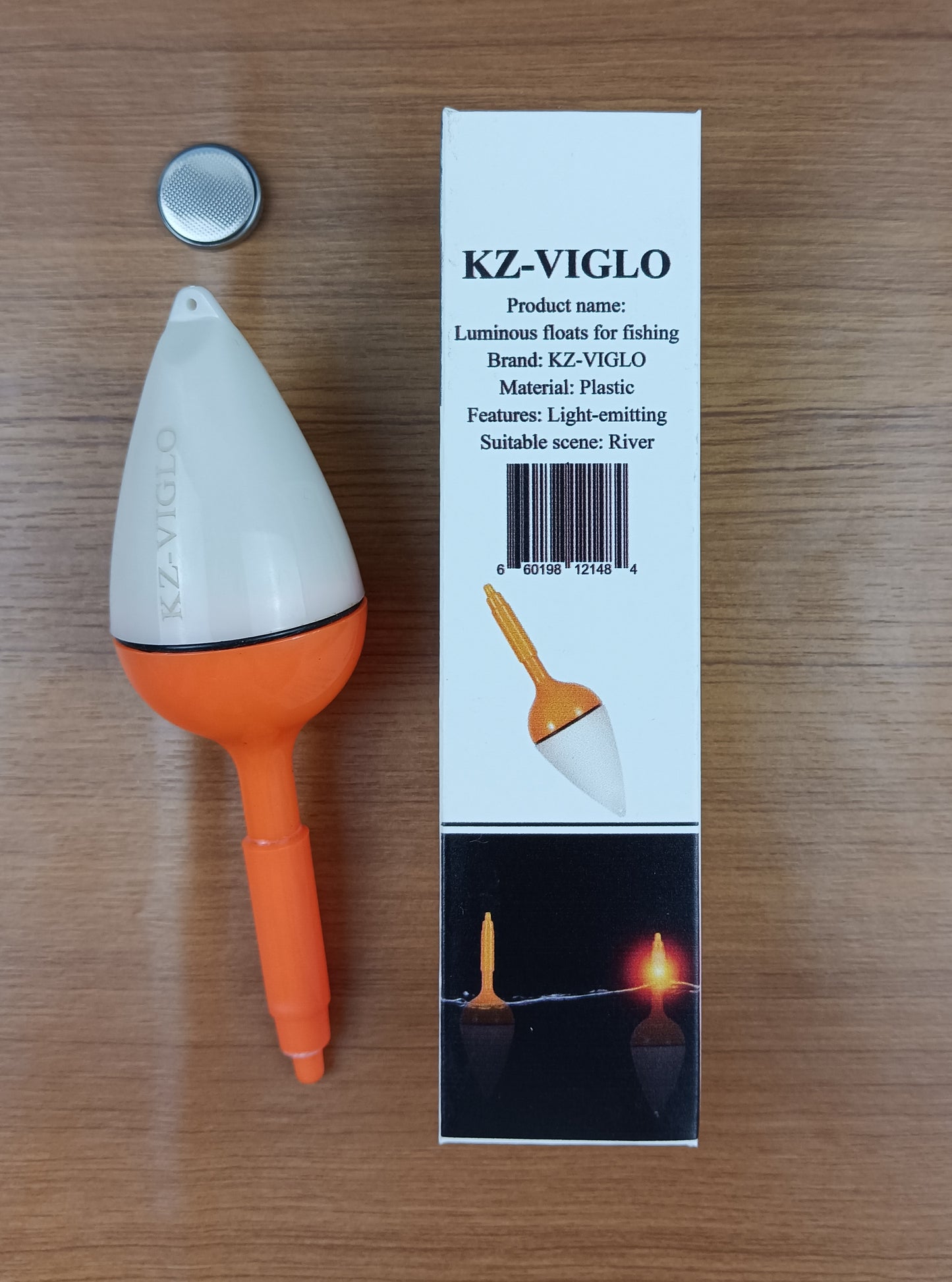 KZ-VIGLO Luminous floats for fishing Big belly drift electronic night fishing luminous floats iso fishing long-distance casting fish drift standing drift sea rod drift sea fishing big head bighead carp fishing set of luminous floats