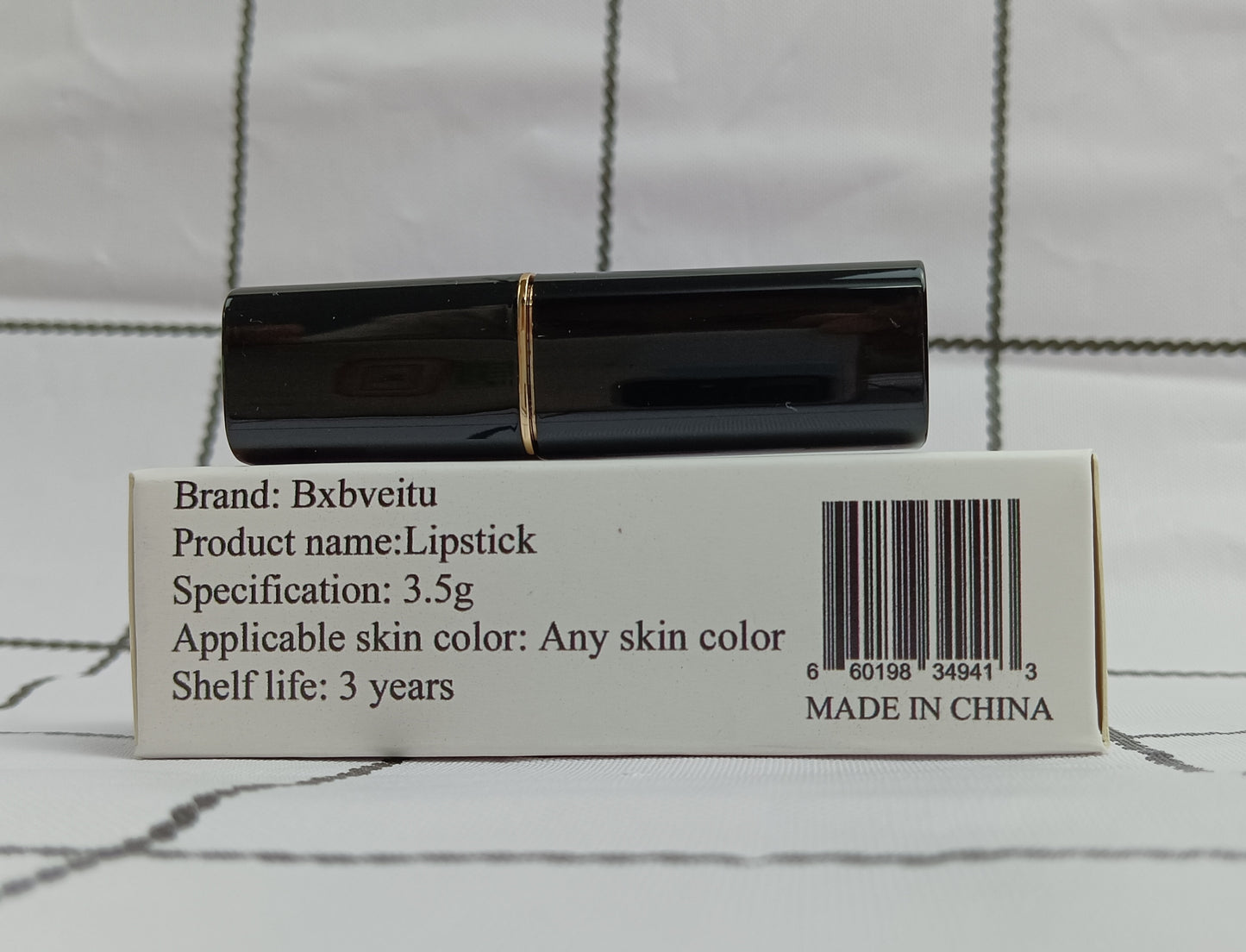 Bxbveitu lipstick new lipstick does not lose color non-stick cup waterproof long-lasting moisturizing and nourishing students face pregnant women can be used to show white