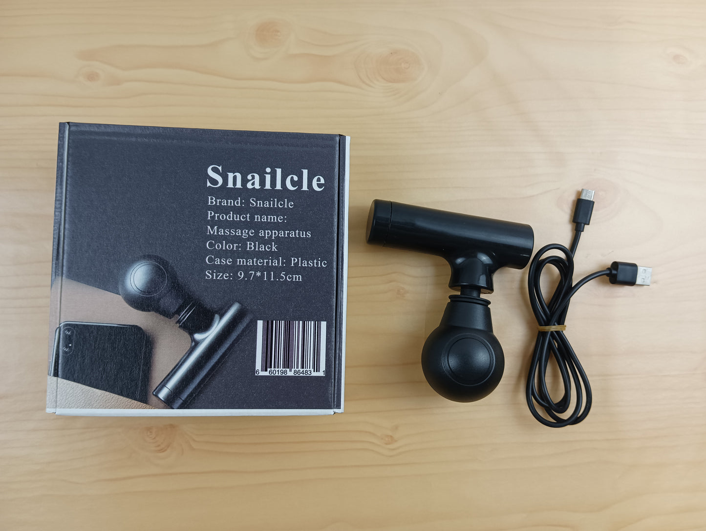 Snailcle Massage apparatus Mini Fascia Gun Handheld Fascia Gun Full Body Muscle Relaxation Massager Multifunctional Stress Relief Artifacts