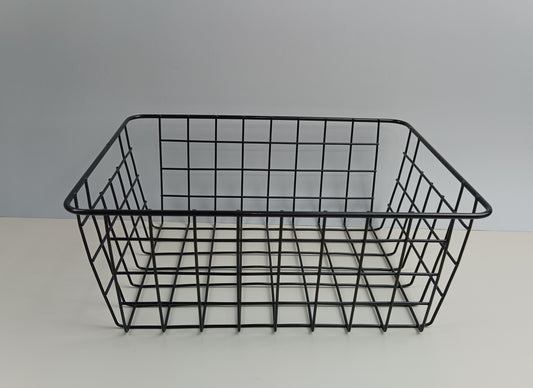 HOBASKET Metal baskets for household purposes Craft storage baskets metal storage baskets dormitory essentials sundry cosmetics organizing baskets storage boxes shelving baskets