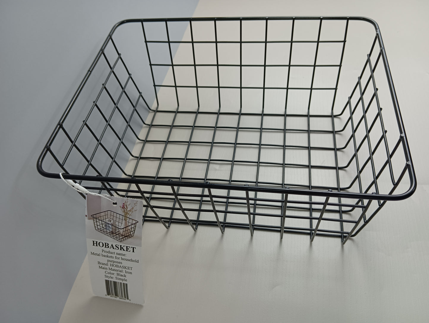 HOBASKET Metal baskets for household purposes Craft storage baskets metal storage baskets dormitory essentials sundry cosmetics organizing baskets storage boxes shelving baskets