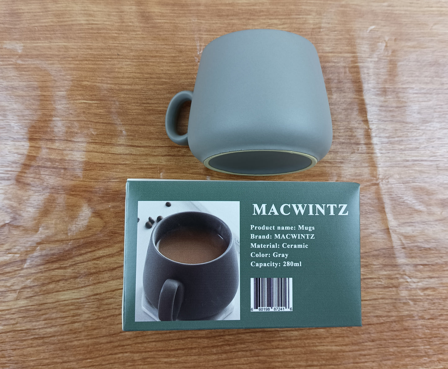 MACWINTZ Mugs Ceramic Mugs Mugs Home Light Luxury Creative Solid Color Coffee Mugs Dormitory Use Coffee Milk Breakfast Mugs