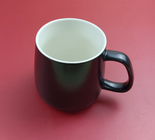 AUUKYII Mugs Modern Simple Mugs Solid Color Ceramic Coffee Mugs Large Capacity Milk Mugs Couple Mugs