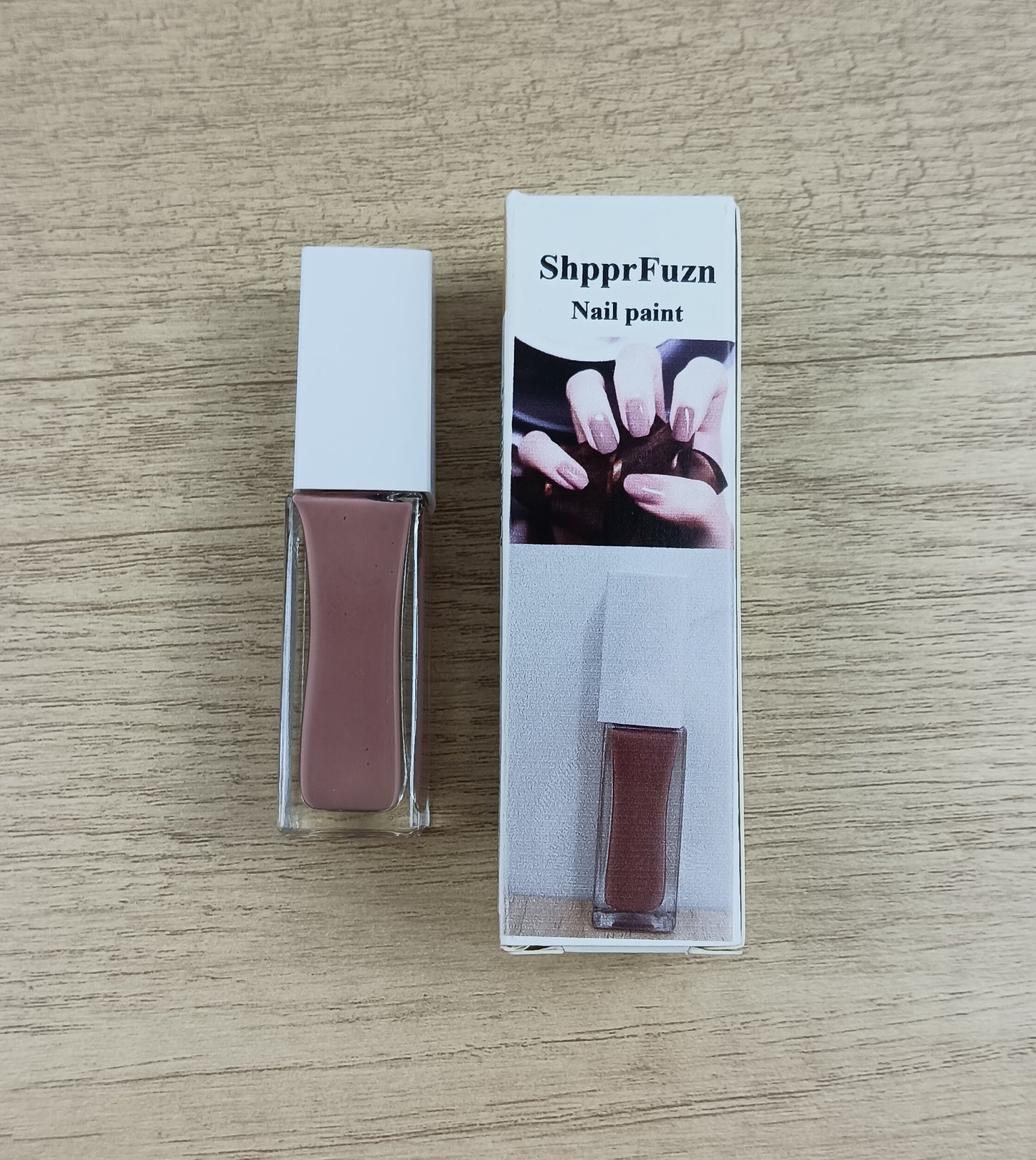 ShpprFuzn Nail paint new non-irritating odor water-based nail polish fast drying no bake long-lasting quick-drying white student dormitory