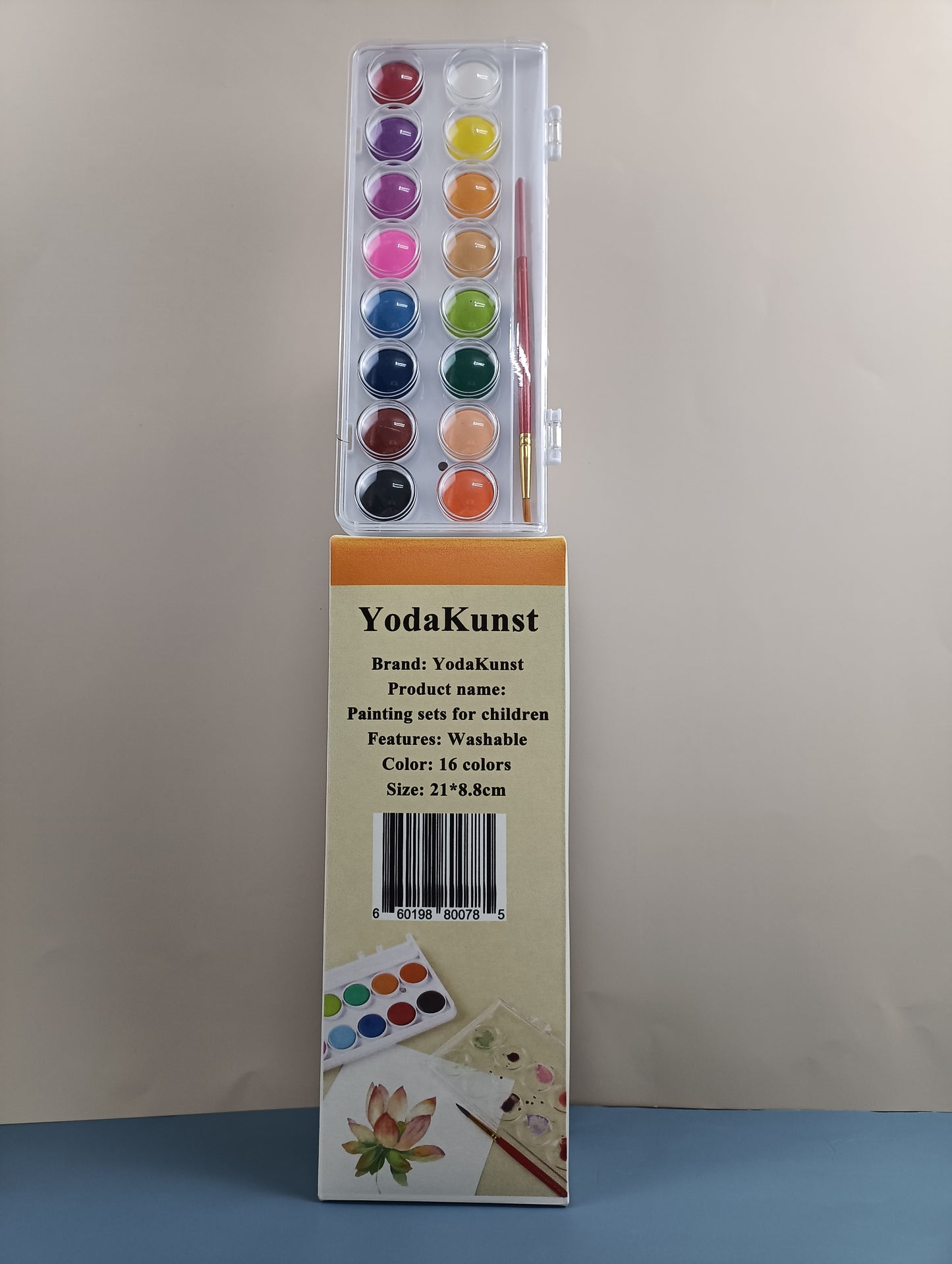 YodaKunst Painting sets for children solid pastels watercolor paints cross border transparent gouache paint painting sets