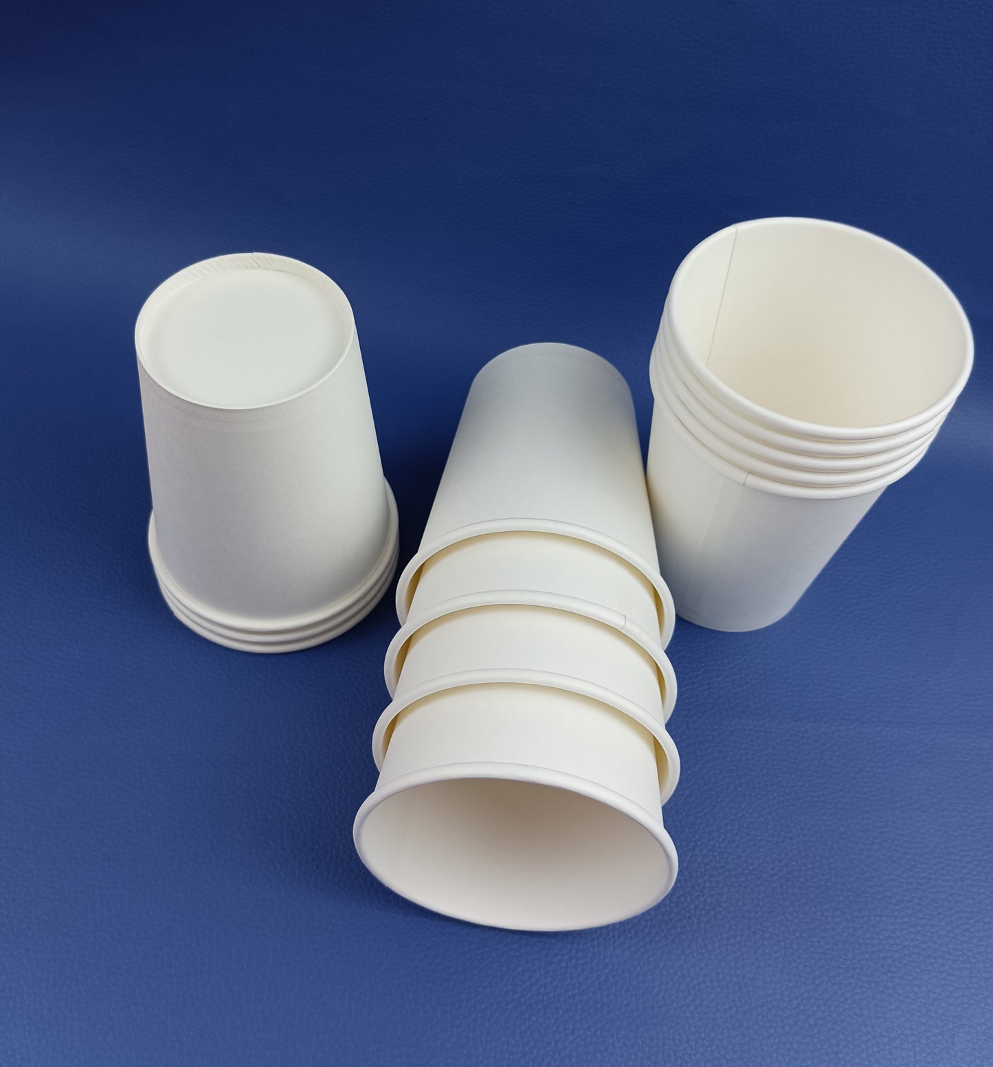 Sxbhfuj paper cups thickened 250ml pure white paper cups disposable cups water cups household handmade kindergarten environmental graffiti