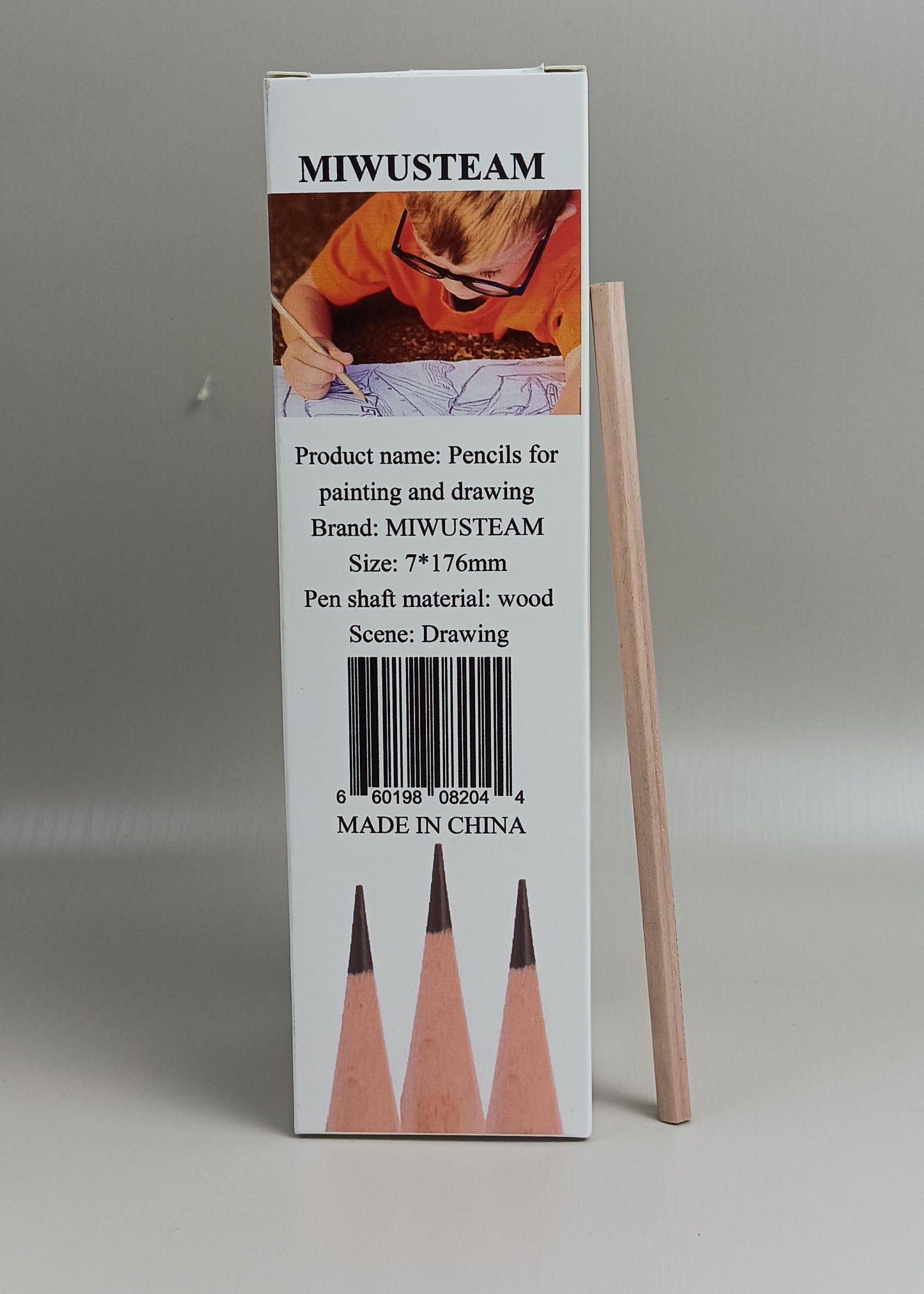 MIWUSTEAM Pencils for painting and drawing Sketch pencil tool set beginner starter basic soft and hard charcoal pencils student art special combination