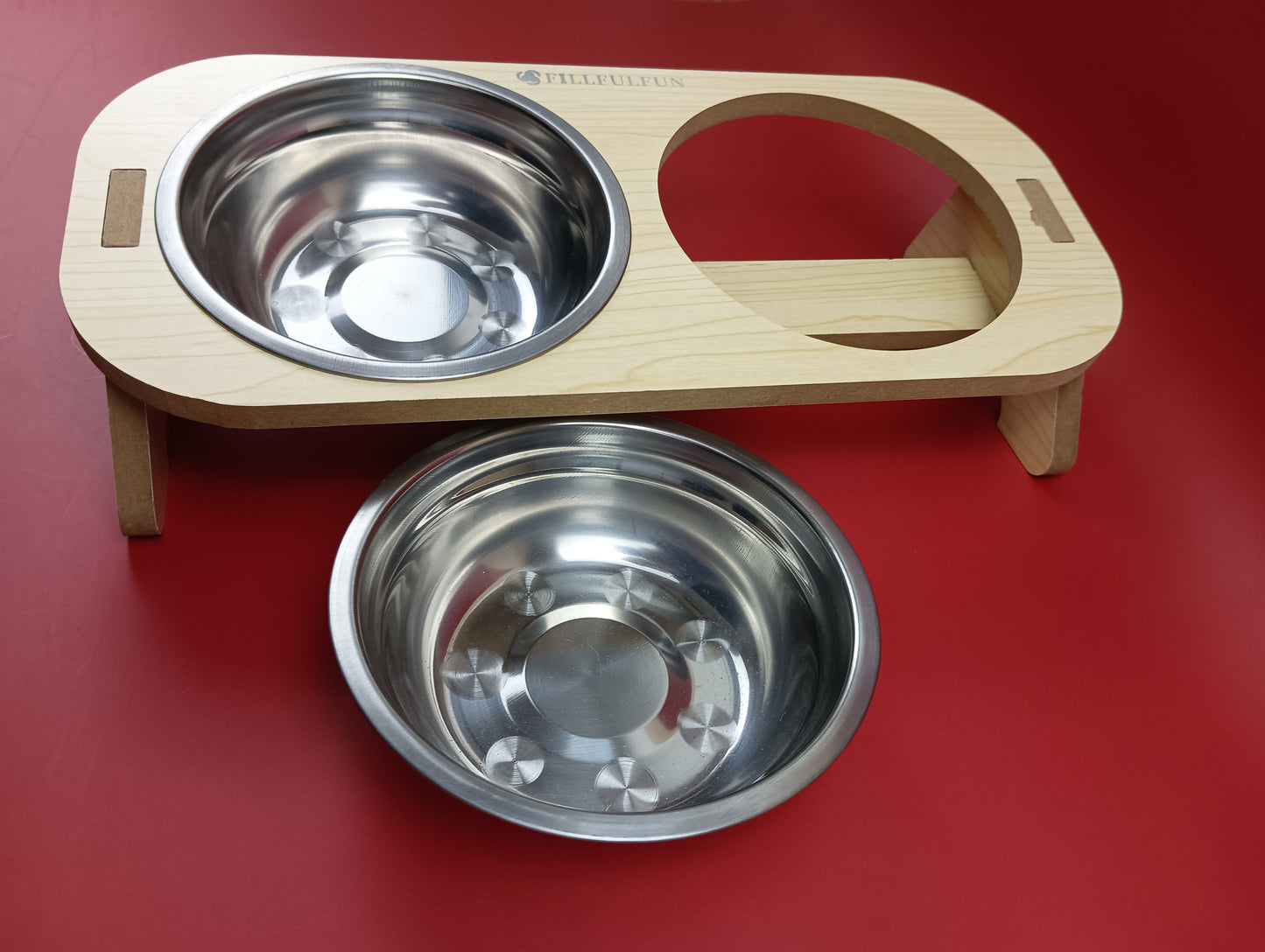 Fillfulfun Pet feeding and drinking bowls home cat bowls small dog pet bowls cat food bowl cat anti-tip neck guard puppy food bowl cat food bowl holder