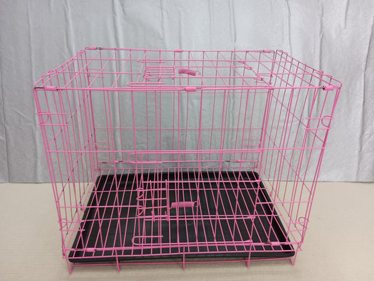 EasieCozie Pet furniture Dog Crate Small Dog Teddy Dog Crate Medium Dog Indoor with Toilet Folding Pet Crate Rabbit Crate Pet Furniture Cage