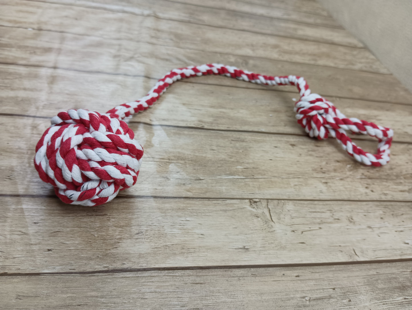 Juyiphpet Pet toys made of rope Pet Dog Cotton Rope Toys Teeth Cleaning Teeth Grinding Bite Resistant Rope Knot Ball Toy Rope Double Section Cotton Rope Teeth Cleaning Rope Dog Toys