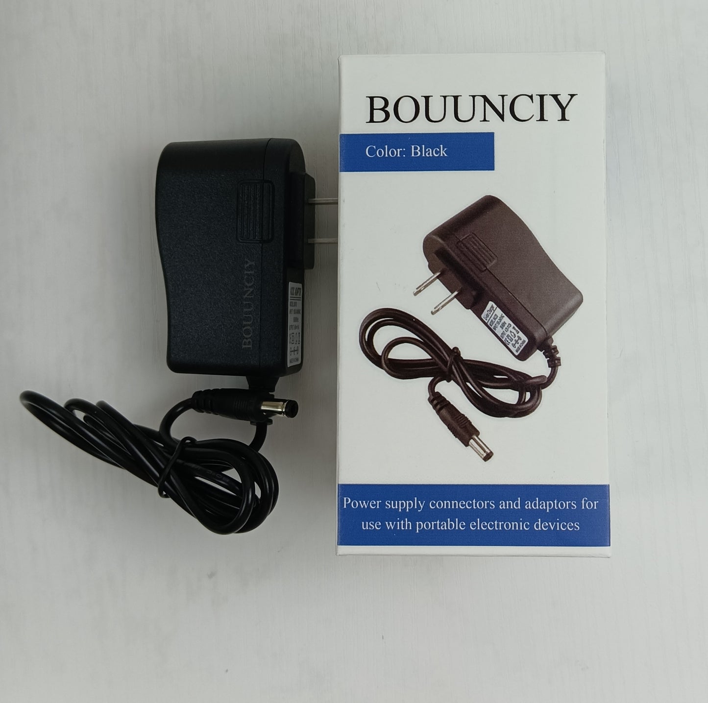 BOUUNCIY Power supply connectors and adapters for use with portable electronic devices power adapter audio monitor router set-top box optical cat charger cable multi-device universal